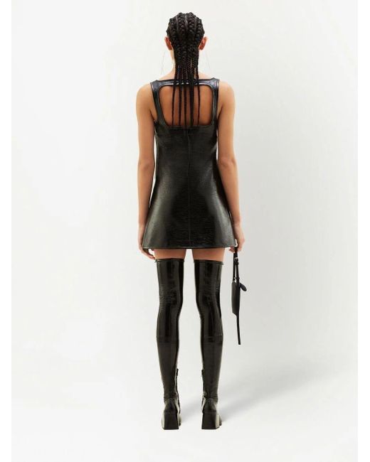 Courreges Black Short Dresses