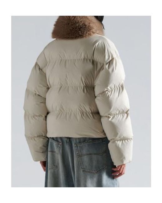 Balenciaga White Ski Puffer Coat
