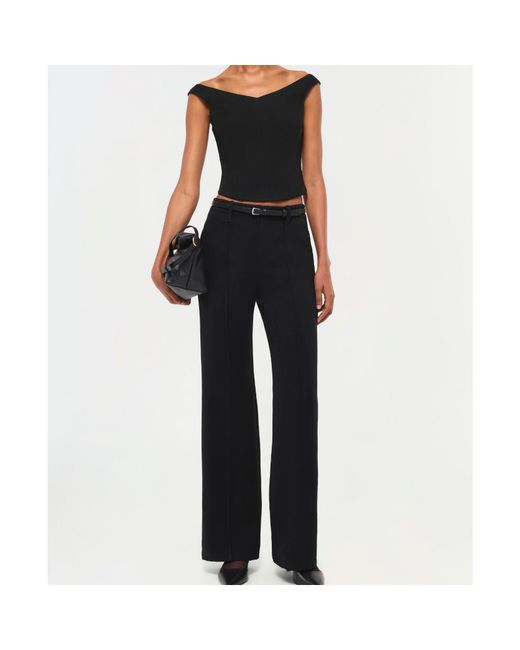 Jonathan Simkhai Black Strapless Top