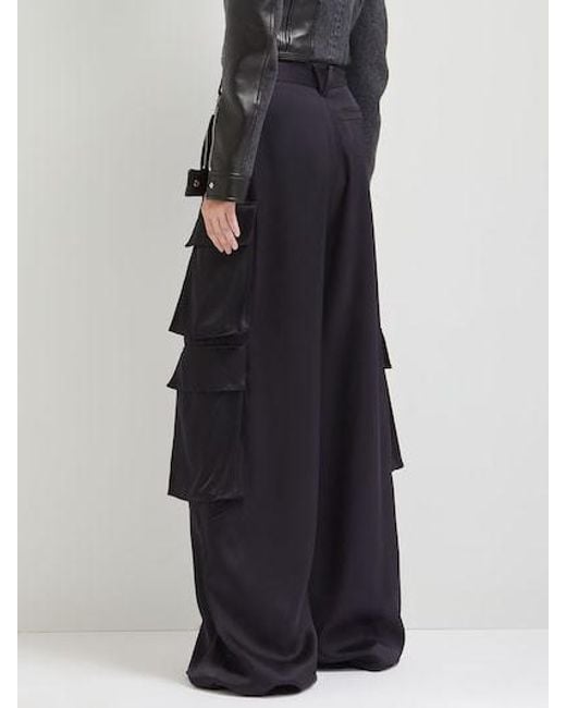 Versace Black Work Casual Pants