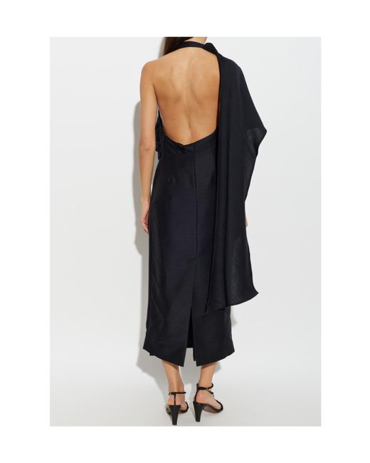 Rohe Black Backless Dress
