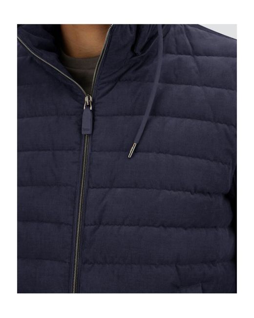 Herno Blue Resort Padded Jacket for men