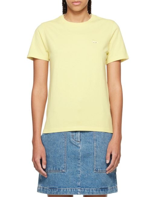 Maison Kitsuné Multicolor Baby Fox Patch T-Shirt