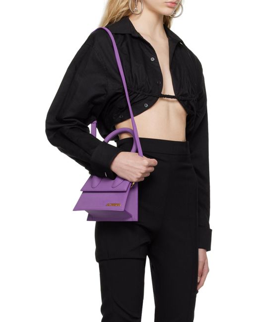 Jacquemus Black Machou Cropped Long-Sleeved Top
