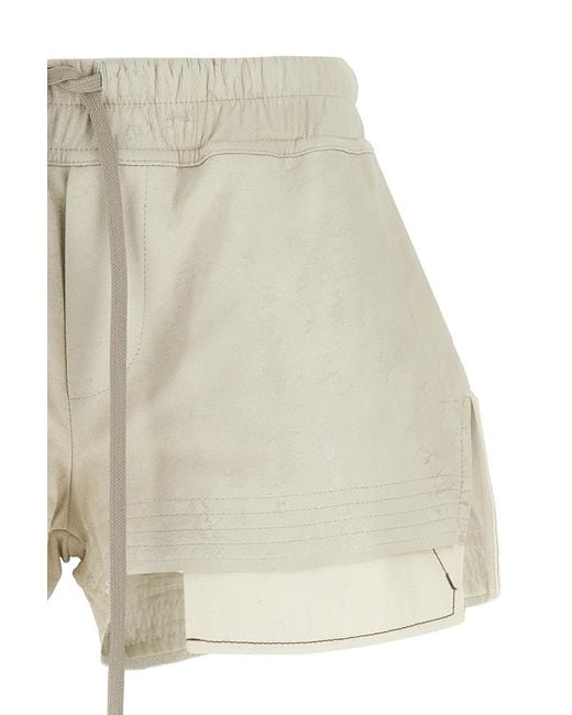 Rick Owens Natural Fog Boxers Shorts
