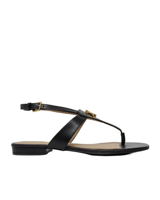 Ralph Lauren Brown Everley Sandals