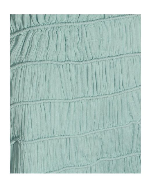 Twinset Green Elastic Waist Dress