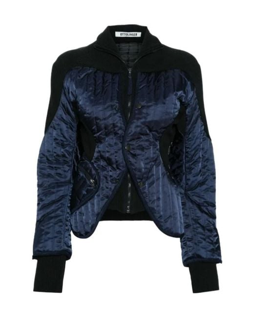OTTOLINGER Blue Panelled Jacket