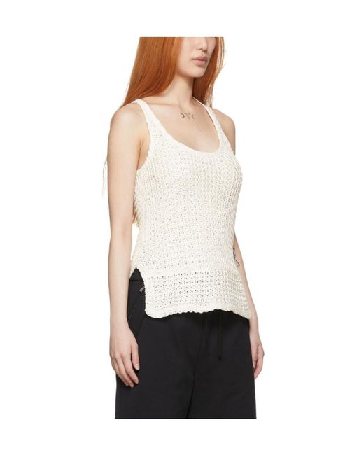 3.1 Phillip Lim White Logo Vest