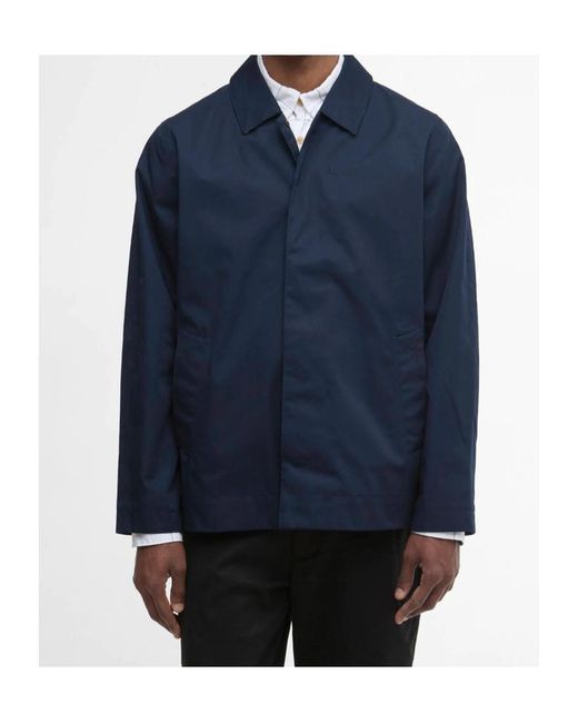 Barbour Blue Short Rokig Jacket for men