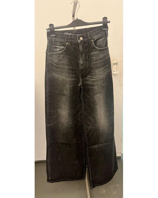 Céline Black Flared Surf Jeans