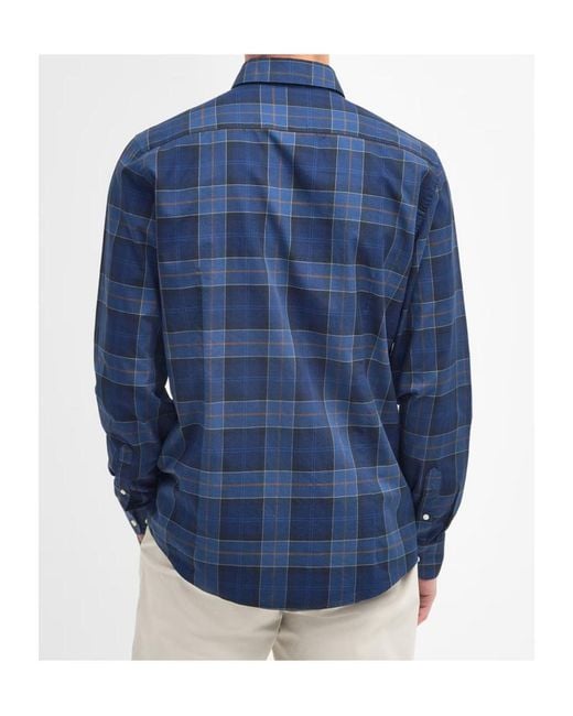 Barbour Blue Wetheram Shirt for men