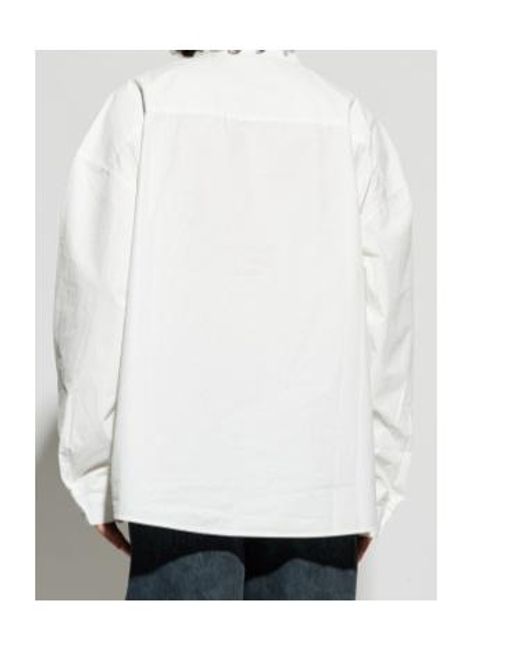 Entire studios White Button-Down Shirt for men