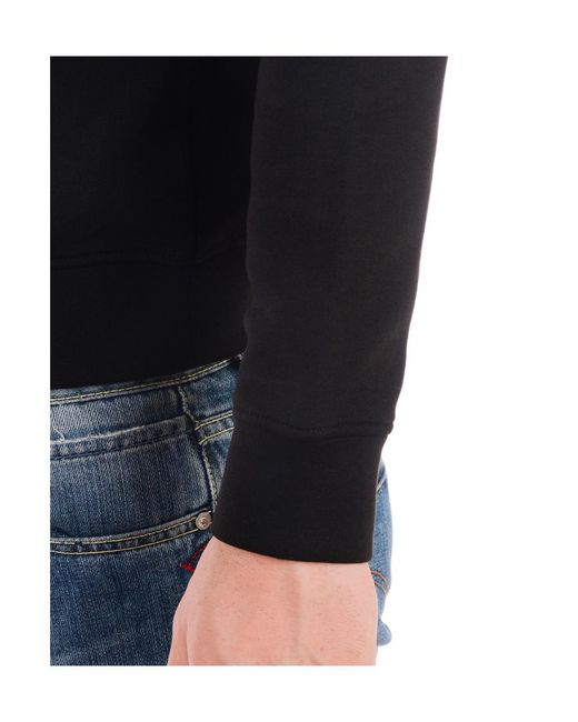 Emporio Armani Blue Round-Neck Sweater for men