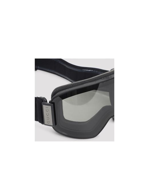 Gucci White Eyewear Gg Logo Oversized Sunglasses for men