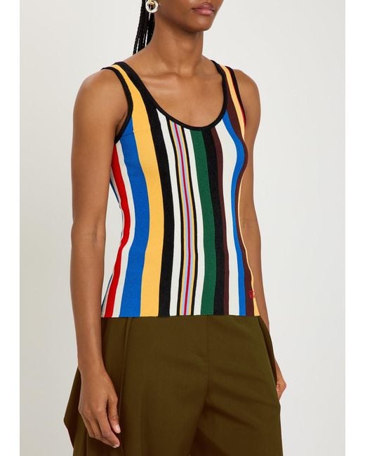 Loewe Multicolor Striped Vest