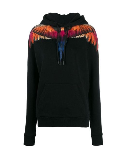 Marcelo Burlon Black Wing Printed Sweater