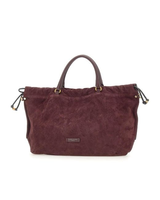 Gianni Chiarini Purple Morgana Top Handle Shoulder Bag