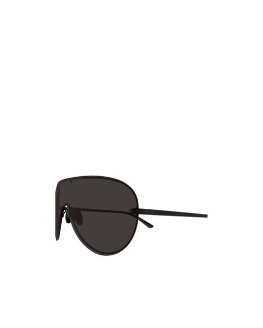 Gucci Black Extra Large Frameless Goggles
