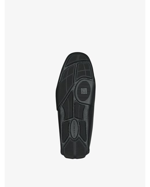 Givenchy Black Mr G Driver Shoes for men