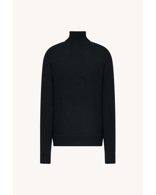 The Row Black Bjorn Cashmere Sweater for men
