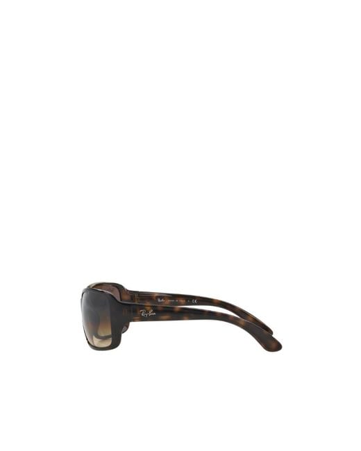 Ray-Ban Metallic Square-Frame Sunglasses