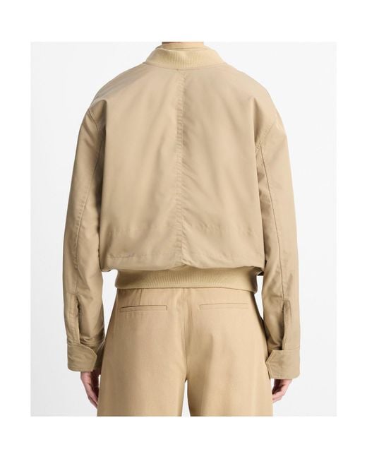 Vince Natural Long-Sleeved Casual Jacket