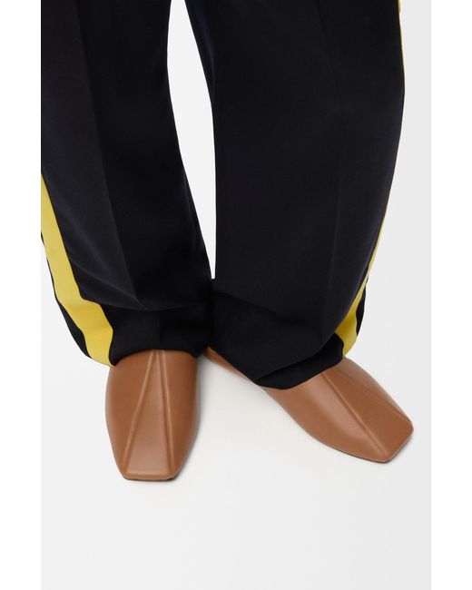 Loewe Brown Square-Toe Casual Shoes for men