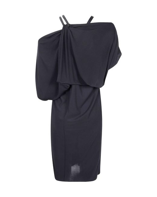 Tom Ford Black Embellished Midi Dress
