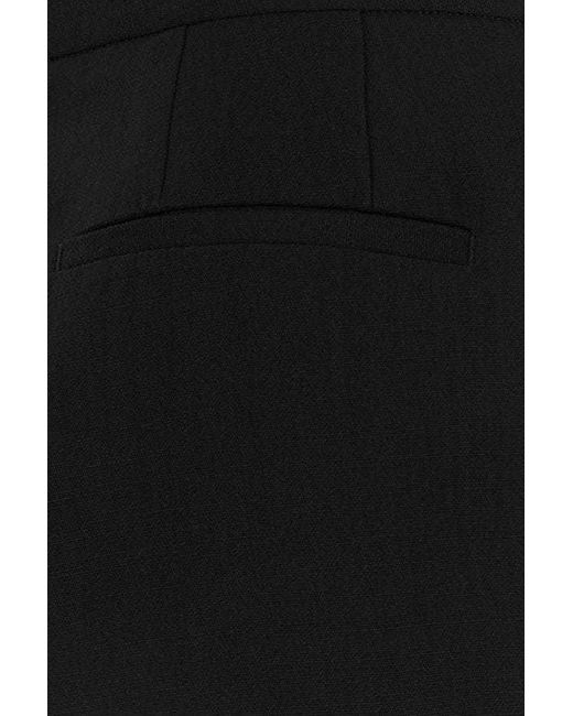 Jil Sander Black Casual Pants With Slit Hem