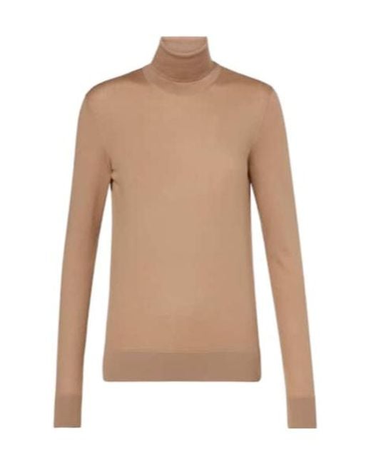 Ralph Lauren Natural Cashmere Turtleneck Sweater