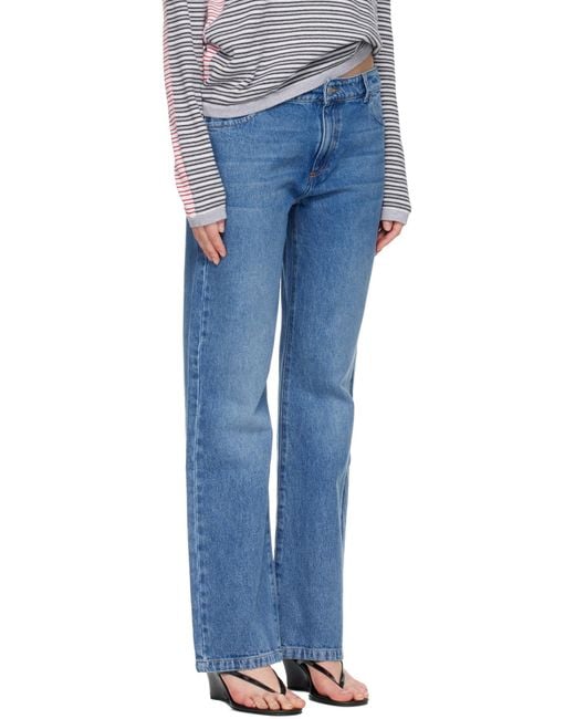 GIMAGUAS Blue Multi-Pocket Jeans
