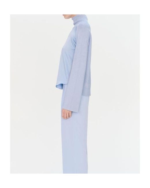 Jonathan Simkhai Blue Mateo Top