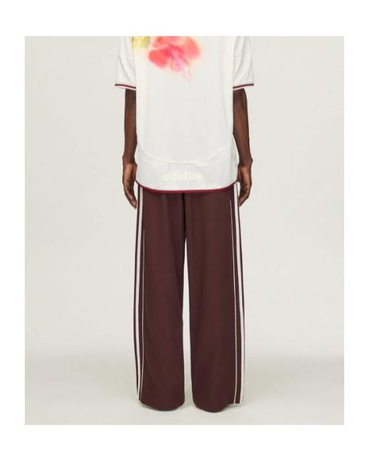 Adidas by Wales Bonner Purple Adidas By Wales Bonner Striped Track Pants for men
