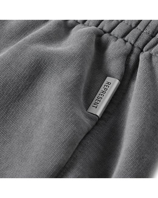 Represent Gray Loose Shorts for men