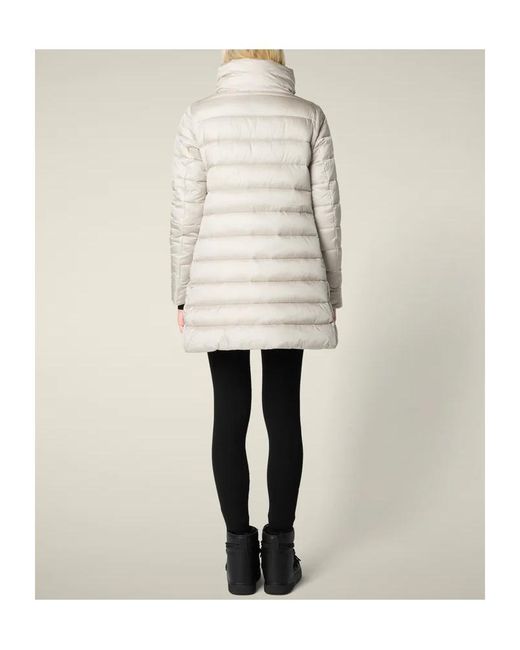 Save The Duck White Lydia Coat