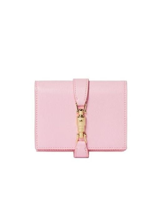 Gucci Pink Jackie Medium Wallet