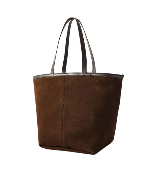 Bottega Veneta Brown Medium Flip-Flap Shoulder Bag