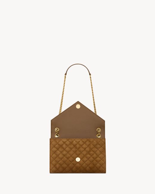 Saint Laurent Brown Envelope Medium