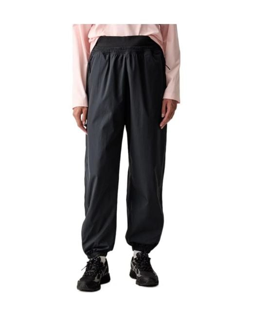 Adidas By Stella McCartney Black Elastic-Waist Track Pants