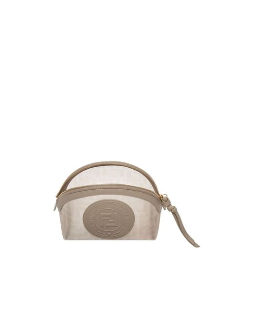 Fendi Multicolor Ff Embossed Medium Toiletry Case