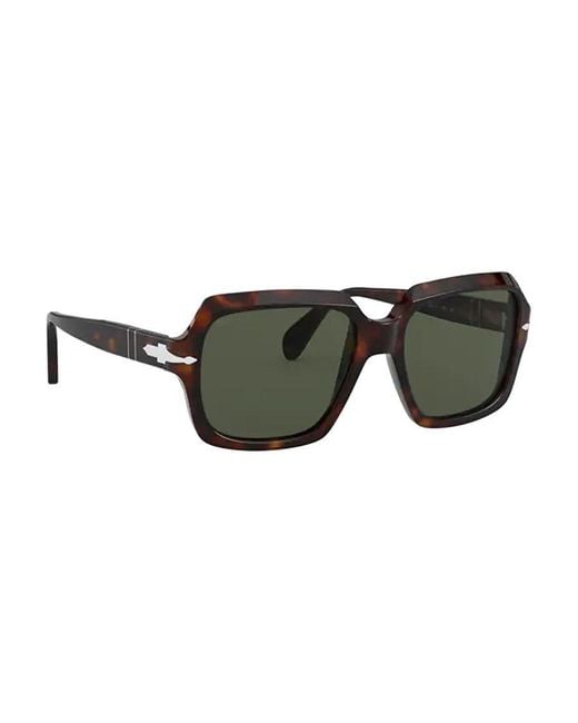 Persol Green Square Frame Sunglasses for men