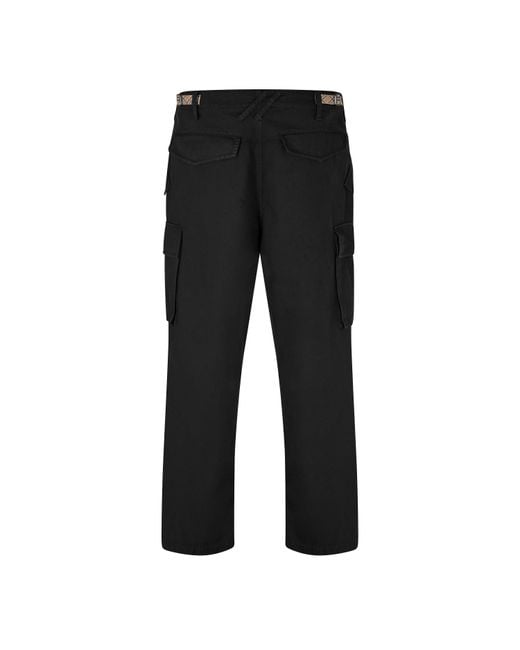 Burberry Black Workwear Casual Pants for men