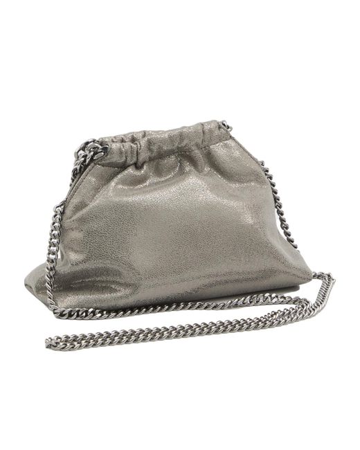 Stella McCartney Gray Falabella Bag With Drawstring