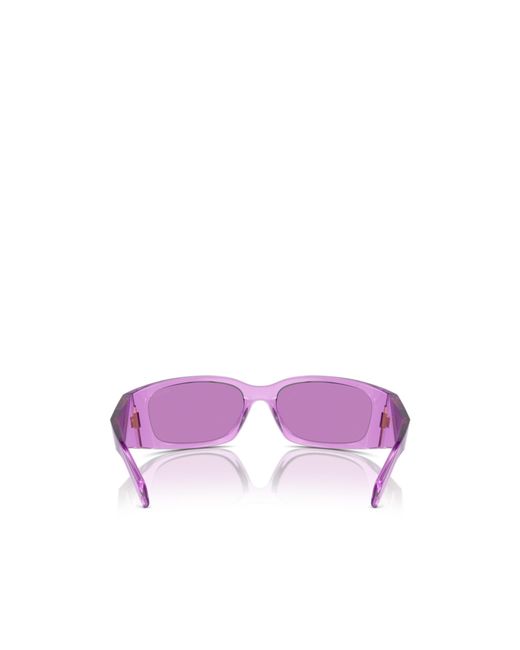 Prada Purple Eyewear Butterfly Frame Sunglasses