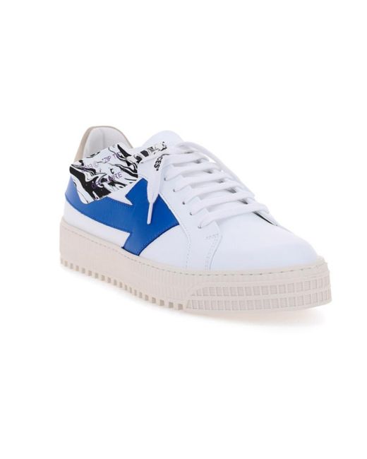Off-White c/o Virgil Abloh Blue Arrows Low Sneakers for men