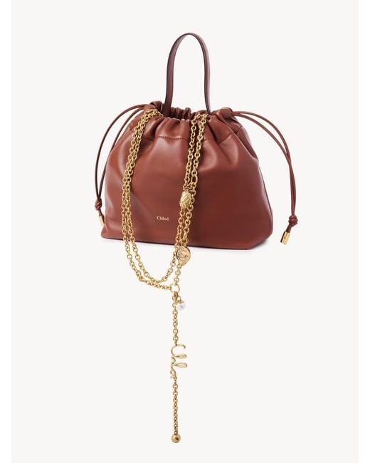 Chloé Pink Drawstring Shoulder Bag