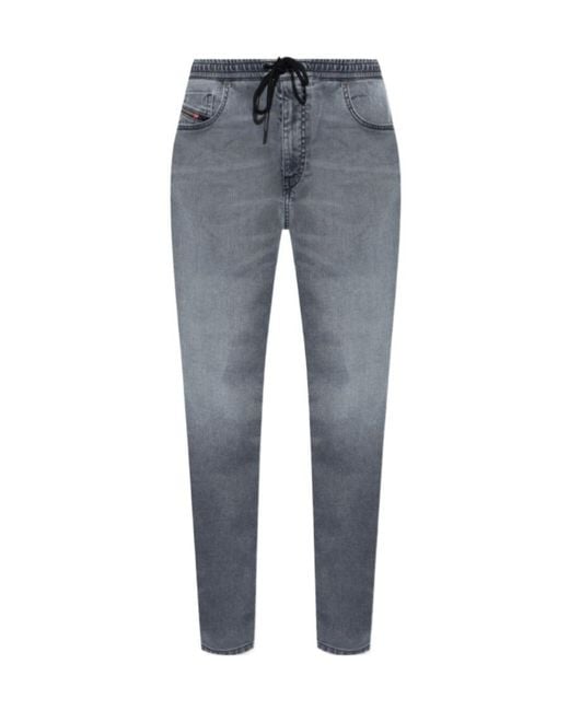 DIESEL Blue 2031 D-Krailey Mid-Rise Boyfriend Jeans