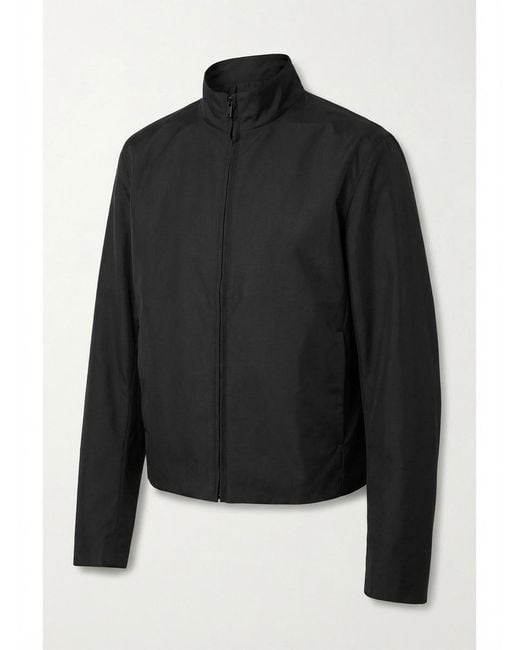 Gucci Black Long-Sleeved Zip-Up Jacket for men