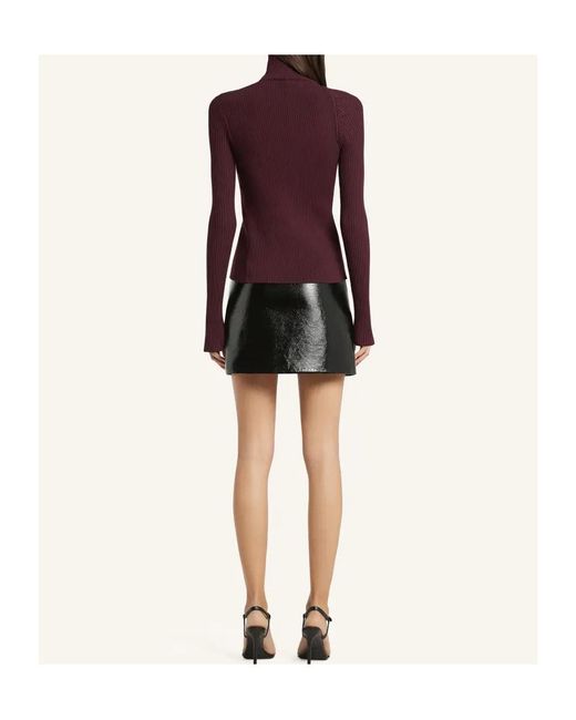 Courreges Purple Courrèges Oblique Butonned Jumper